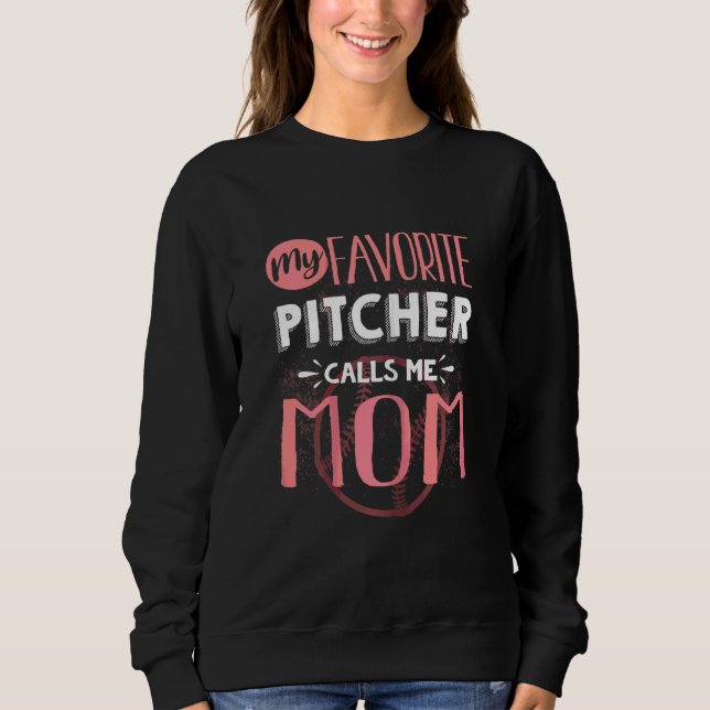 Sweatshirt Femme Softball Graphisme Femmes Pitcher Softball M (Devant)