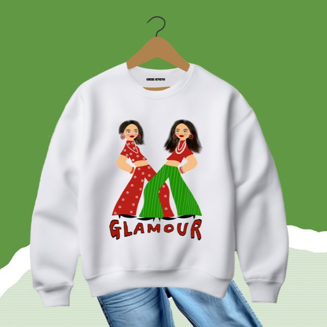 Sweatshirt Femmes à la mode (Créateur téléchargé)