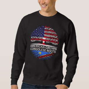 Sweatshirt Femmes congolaises en croissance américaine hommes