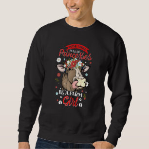 Sweatshirt Femmes Dans Un Monde Plein De Princesses Soyez Une