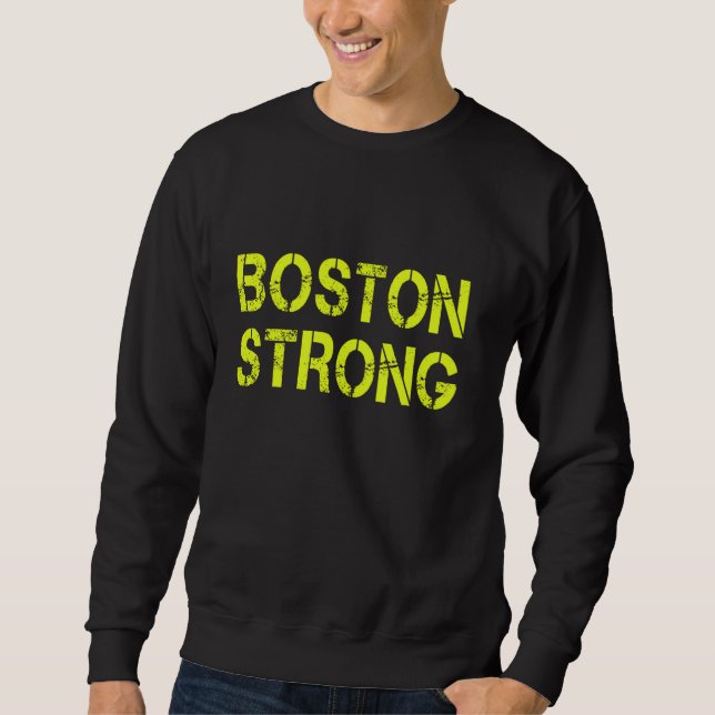 Sweatshirt Femmes de Boston Strong Retro Mens (Devant)