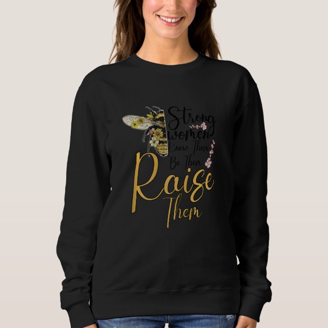 Sweatshirt Femmes fortes Citation Feministe Cool forte (Devant)