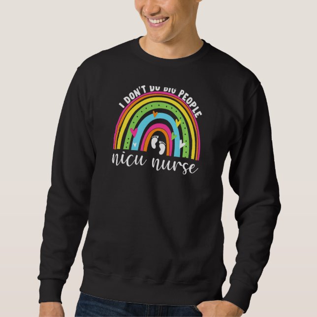 Sweatshirt Femmes Funny Nicu Nurse Nécessaire Nécessaire Prat (Devant)