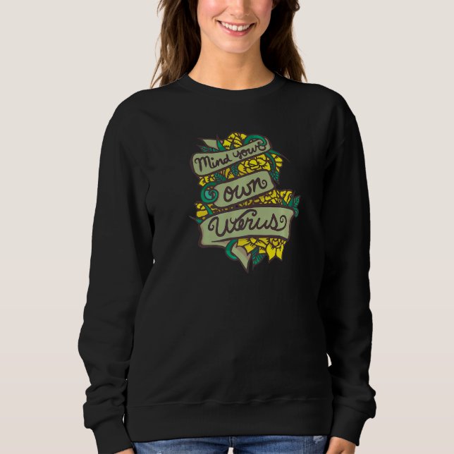 Sweatshirt Femmes Gardez Vos Lois Hors Mon Corps Feminist Pro (Devant)