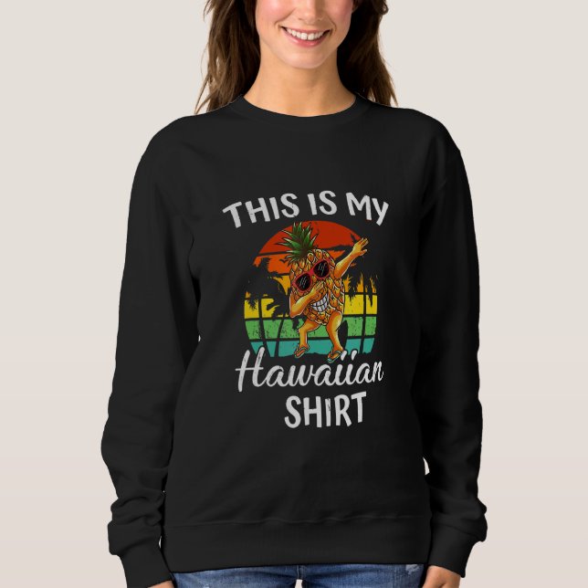 Sweatshirt Femmes Hommes Garçons Filles Dabbing Ananas C'est  (Devant)