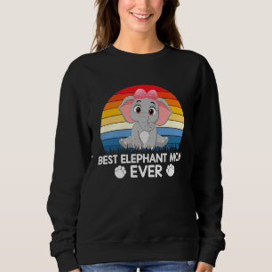 Sweatshirt femmes hommes vêtements animaux meilleure maman é
