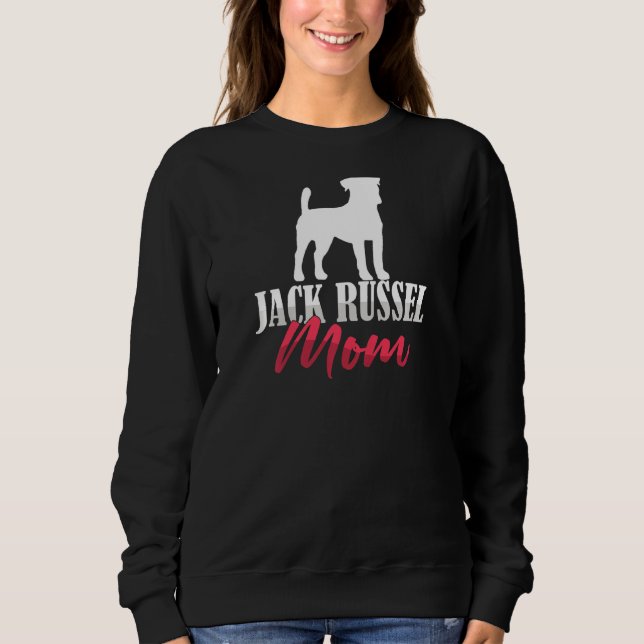 Sweatshirt Femmes Jack Russel Terrier Mon propriétaire Chien  (Devant)