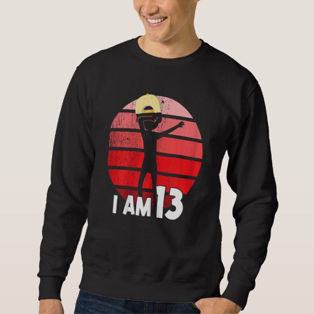 Sweatshirt FEMMES J'Ai 13 Anniversaire (Devant)
