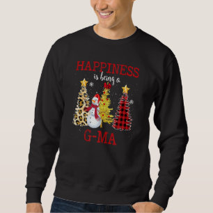 Sweatshirt Femmes J'Aime Être Un G Ma Snowman Famille Christm