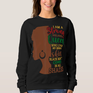 Sweatshirt Femmes Je Suis Forte Scorpio Reine Anniversaire Zo