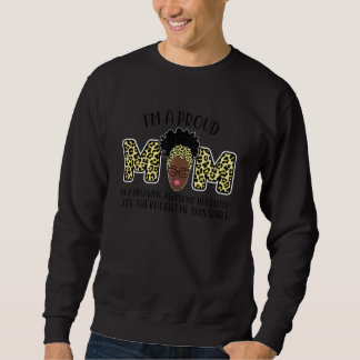 Sweatshirt FEMMES Je suis une maman fière d'un grand fou