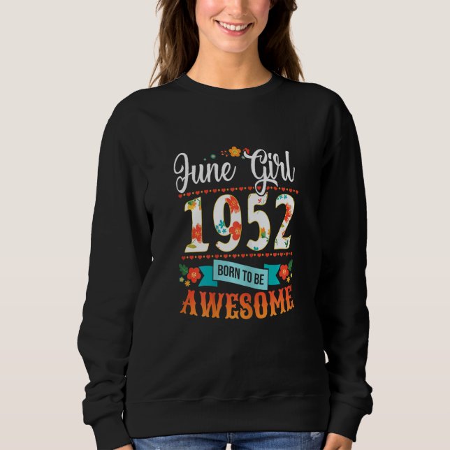 Sweatshirt Femmes Juin 1993 29 Anniversaire Pour Hommes (Devant)