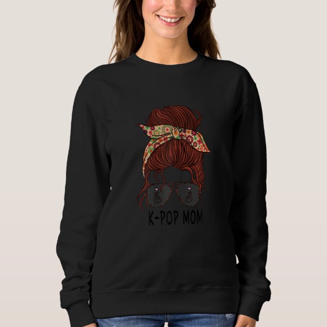 Sweatshirt Femmes K Pop Kpop Maman 1 (Devant)