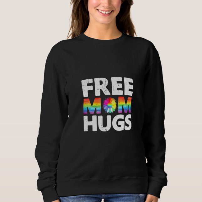 Sweatshirt Femmes Libérez Maman Hugs (Devant)