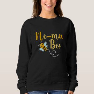 Sweatshirt FEMMES Ne Ma Bee Cute Mommy To Bebe Mothers Day