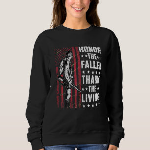 Sweatshirt Femmes Nous Anciens Combattants Honorer Les Tort M