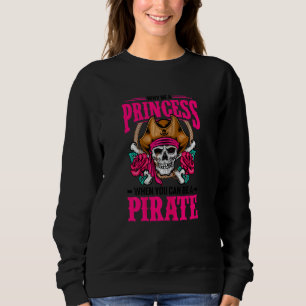Sweatshirt Femmes Pirate Jolly Roger Filles Freebooter 3