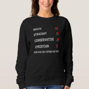 Sweatshirt Femmes Républicaines chrétiennes White Conservat