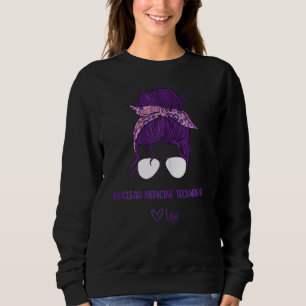 Sweatshirt Femmes Technologie de médecine nucléaire féminine