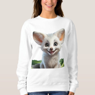 Sweatshirt Fennec renard souriant mignon