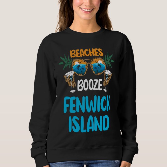 Sweatshirt Fenwick Island Delaware Beaches Vacation Party Mat (Devant)