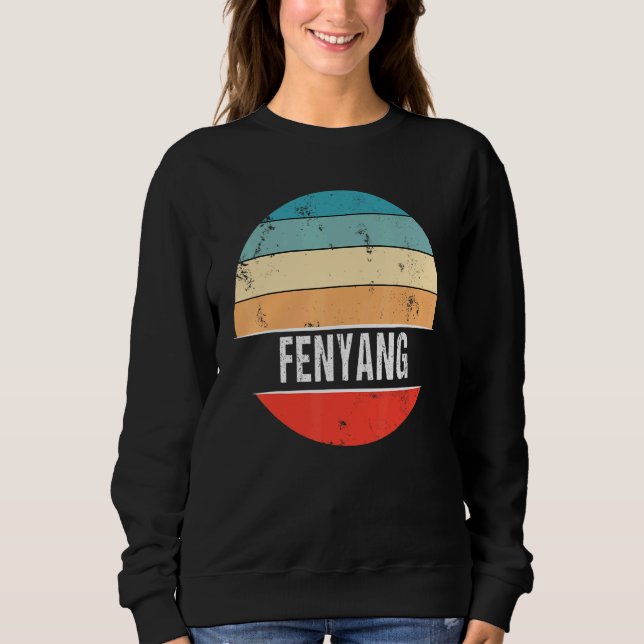 Sweatshirt Fenyang China City Trip (Devant)