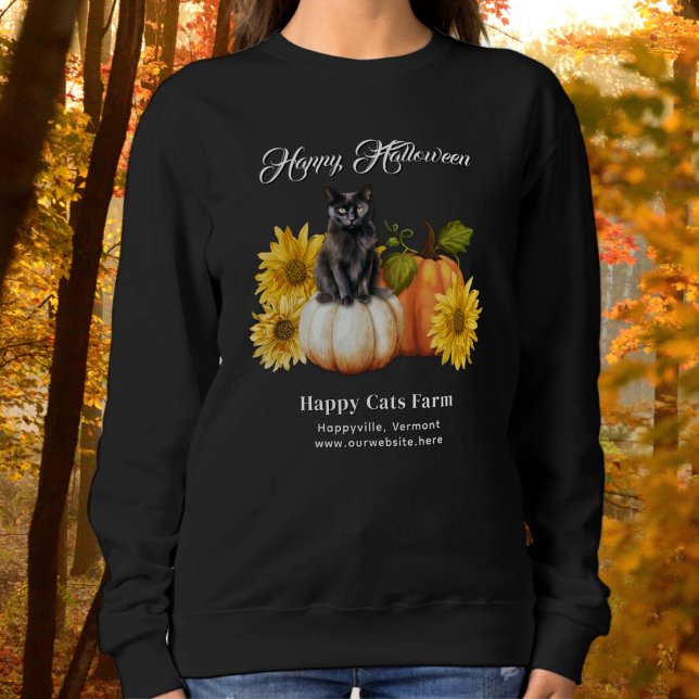 Sweatshirt Ferme de citrouilles Nom Saison d'automne  (Créateur téléchargé)