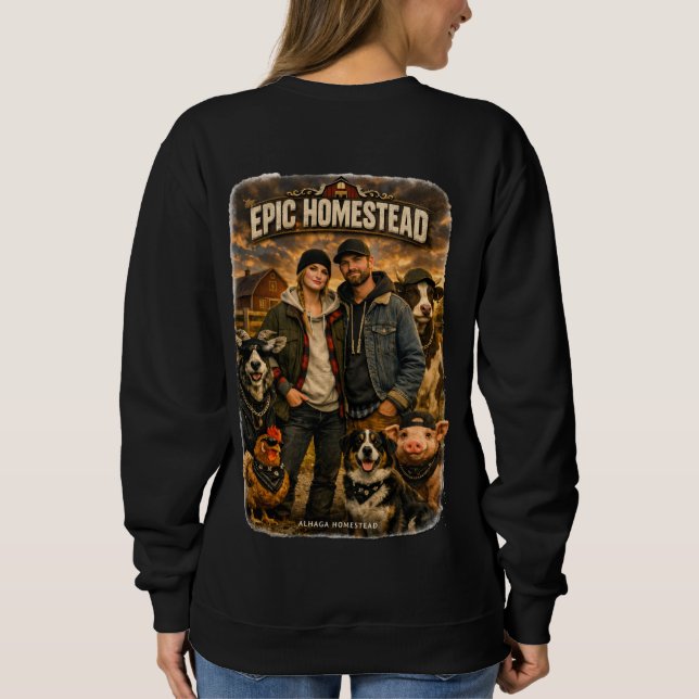 Sweatshirt Ferme épique  -  (Dos)