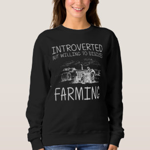 Sweatshirt Ferme Pour Hommes Femme Tracteur Agricole Terre Ag