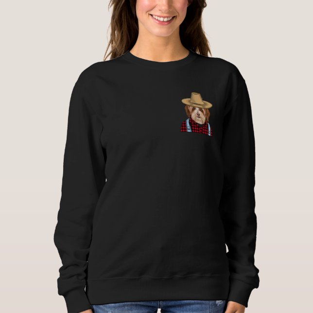 Sweatshirt Fermier Havanais - Poche de chien d'élevage (Devant)