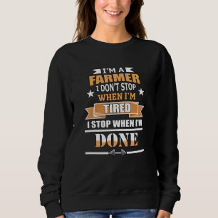 Sweatshirt Fermier Tracteur agricole Agriculture Agricole Idé