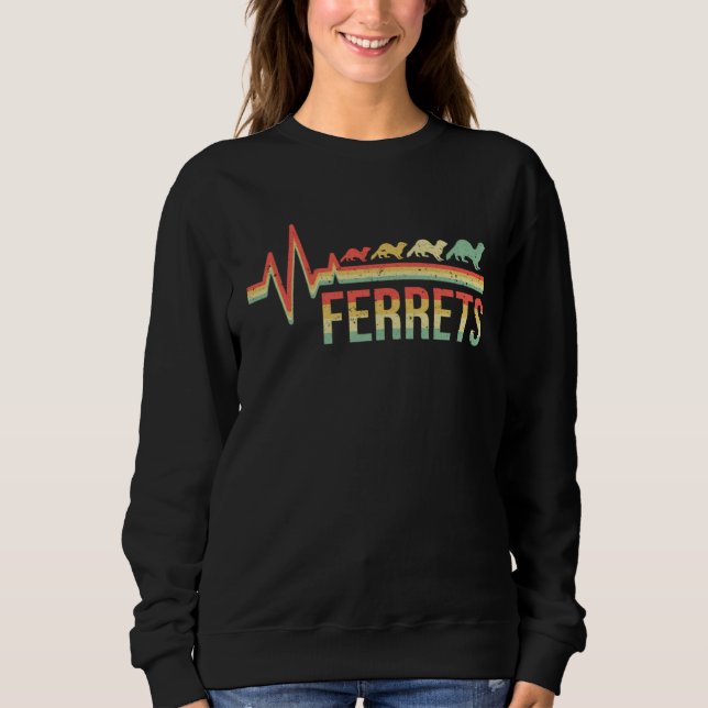 Sweatshirt Ferret Ferrets  2 (Devant)