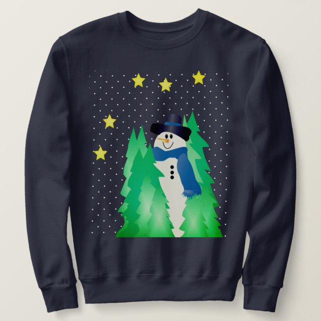 Sweatshirt Festif et amusant (Design devant)
