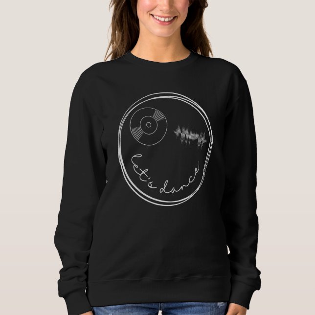 Sweatshirt Festival de musique Let's Dance Raver (Devant)