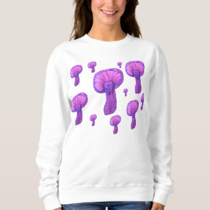 Sweatshirt Fête aux champignons pourpres