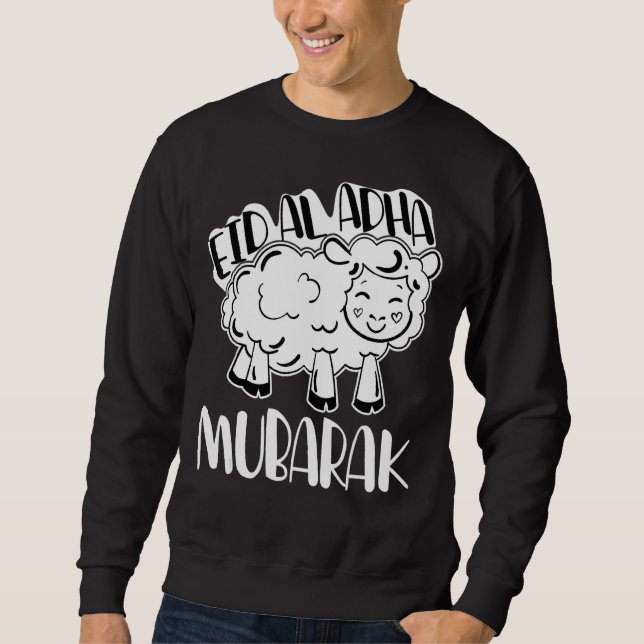 Sweatshirt Fête de la Bienheureuse Arabe Fête Musulmane Aïd A (Devant)