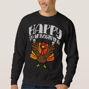 Sweatshirt Fête de la Turquie Bons thanksgivings Hommes Femme