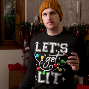 Sweatshirt Fête de Noël amusante - Lumière de Noël