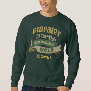 SWEATSHIRT FÊTE DE NOËL DIFFICILE À RETOURNER