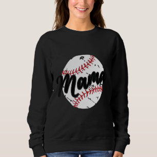 Sweatshirt Fête Décontractée des mères à manches courtes