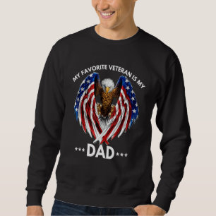 Sweatshirt Fête des anciens combattants Mon ancien combattant