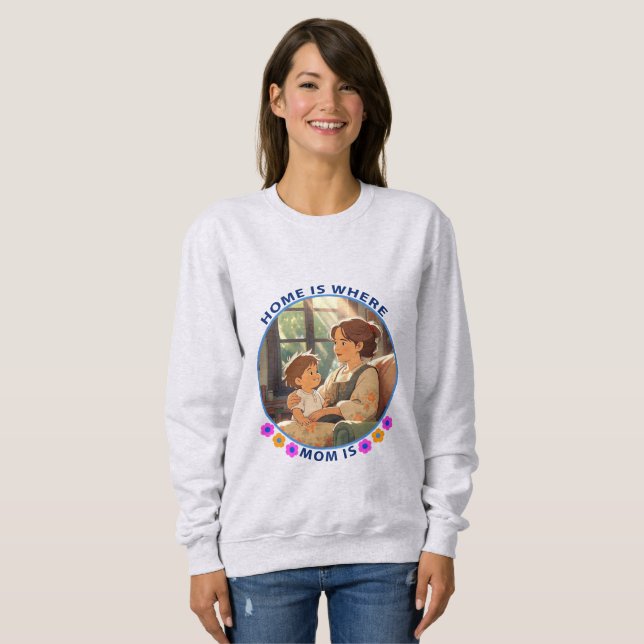 Sweatshirt Fête des mères (Devant entier)
