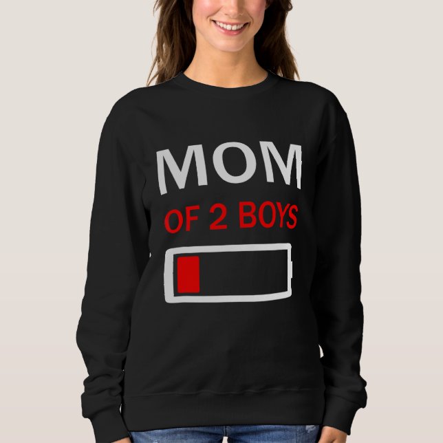 Sweatshirt Fête Des Mères De Femme Fils Bébé Garçon Maman De  (Devant)
