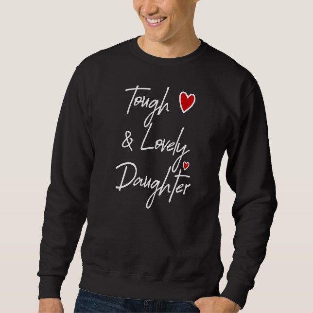 Sweatshirt Fête des mères Fier Mère et fille Aimer Maman Ap (Devant)