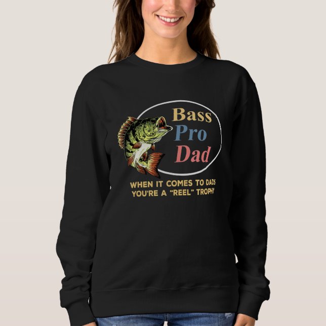 Sweatshirt Fête des pères Bass Pro Papa (Devant)