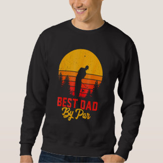 Sweatshirt Fête des Pères Meilleur Papa Par Golf