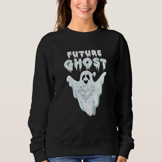 Sweatshirt Fête d'Halloween Fantôme du Futur Épouvantable Fan (Devant)