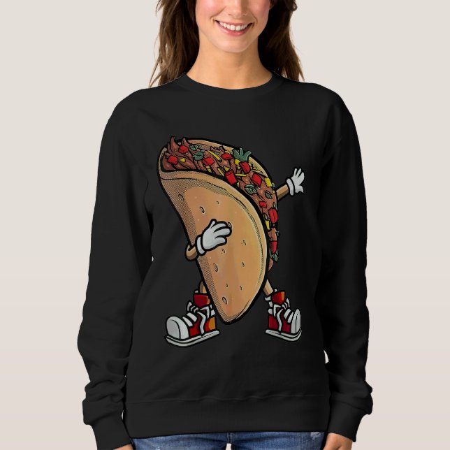 Sweatshirt Fête du Cinco De Mayo Cuisine Mexicaine (Devant)