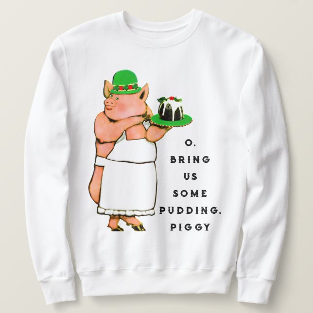 Sweatshirt Fête du pull de Noël laid (Design devant)