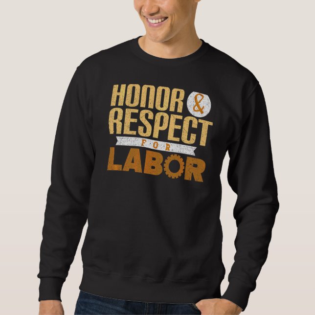 Sweatshirt Fête du travail 10 (Devant)